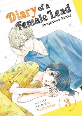 Paperback of Diary of a Female Lead: Shujinkou Nikki Vol. 3 by Seven Seas, featuring colorful cover art with Japanese manga style.