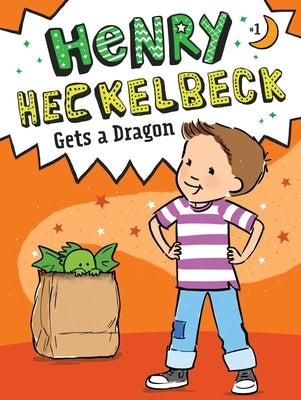 Paperback of Henry Heckelbeck Gets a Dragon by Little Simon, featuring colorful cover art with a young boy and a friendly dragon.