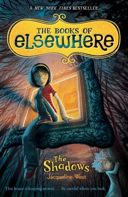Paperback copy of The Shadows by Penguin Young Readers Group, featuring the book cover with dark and mysterious artwork.