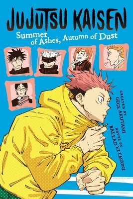 Paperback of Jujutsu Kaisen: Summer of Ashes, Autumn of Dust by Viz Media, featuring cover art with characters from the manga series.
