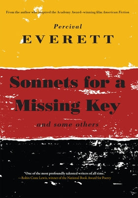 Sonnets for a Missing Key: And Some Others Paperback Red Hen Press