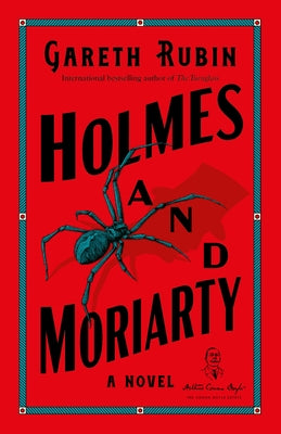 Paperback of Holmes and Moriarty novel by Union Square & Co., featuring the book's cover with illustrations and title.