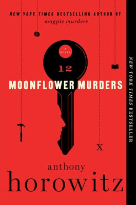 Paperback of Moonflower Murders book by Harper Perennial, showing the front cover with title and design elements.