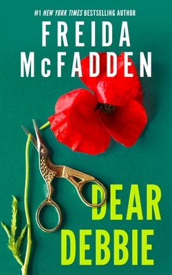 Paperback of "Dear Debbie" novel published by Poisoned Pen Press, showing the book cover with title and author details.