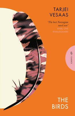 Paperback copy of The Birds by Pushkin Press Classics, featuring the book cover with artwork and title on the front.