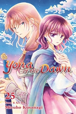 Paperback of Yona of the Dawn, Vol. 25 manga by Viz Media featuring colorful cover art with characters from the series.
