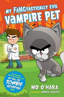 Paperback of My Fangtastically Evil Vampire Pet by Square Fish featuring a colorful cover illustration of a mischievous vampire pet.