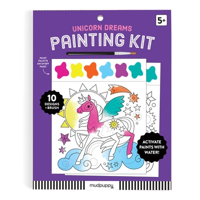 Unicorn Dreams Painting Kit Paperback Galison