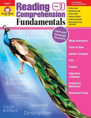 Reading Comprehension Fundamentals, Grade 3 Teacher Resource Paperback Evan-Moor Educational Publishers