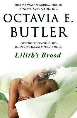Paperback of Lilith's Brood by Grand Central Publishing, showcasing the book cover with title and author details.