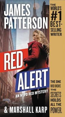 Red Alert: An NYPD Red Mystery mass market paperback book by Little Brown and Company, featuring a red cover and police-themed design.