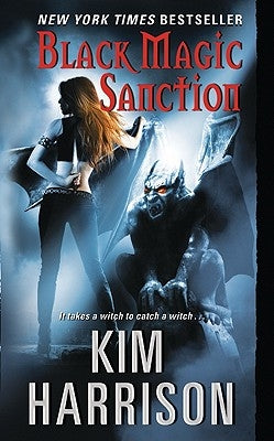 Black Magic Sanction mass market paperback book by Harper Voyager, featuring dark cover art and mystical imagery.