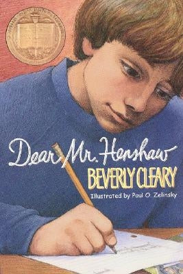 Paperback of Dear Mr. Henshaw by HarperCollins, a Newbery Award-winning children's book with a colorful cover illustration.