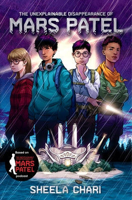 Paperback copy of The Unexplainable Disappearance of Mars Patel by Walker Books US, featuring the book's cover with title and illustration.