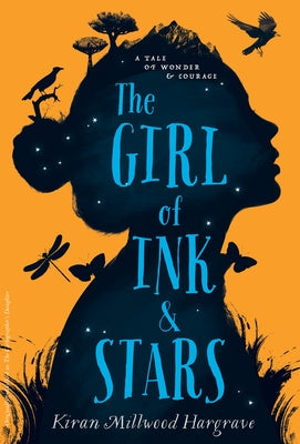 Paperback edition of "The Girl of Ink & Stars" by Random House Children's Books, showing the book cover with colorful illustrations.
