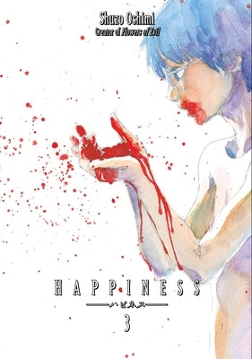 Paperback of Happiness Volume 3 by Kodansha Comics, featuring colorful manga artwork on the cover.