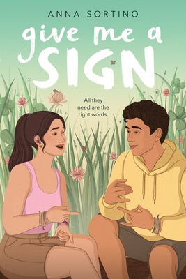 Paperback of "Give Me a Sign" by G.P. Putnam's Sons Books for Young Readers, featuring a colorful cover illustration.