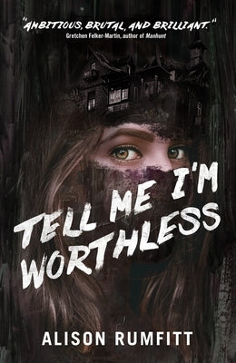 Paperback copy of "Tell Me I'm Worthless" by Tor Nightfire with a dark cover design and bold title text.