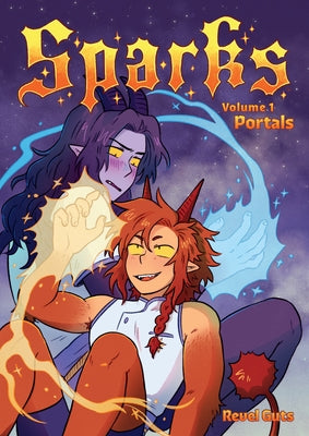 Dark Horse Books Sparks Volume 1 Portals paperback comic book with vibrant cover art and illustrations.