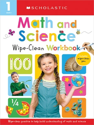 First Grade Math/Science Wipe Clean Workbook: Scholastic Early Learners (Wipe Clean) Paperback Cartwheel Books