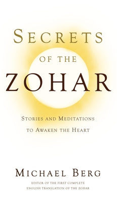 Paperback edition of Secrets of the Zohar by Kabbalah Centre International, showing the book cover with mystical symbols.