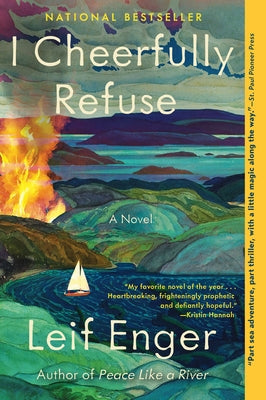 Paperback of "I Cheerfully Refuse" by Grove Press, featuring the book cover with bold title and colorful design.
