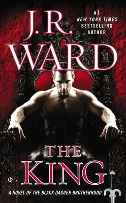 Mass market paperback of "The King" by Berkley Books, showing the book cover with title and author details.