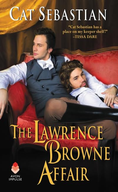 Mass market paperback of The Lawrence Browne Affair by Avon Books, showing the book cover with title and author name.