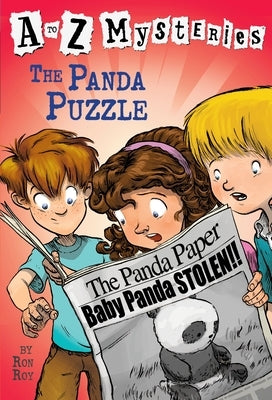 Paperback of A to Z Mysteries: The Panda Puzzle by Random House Books for Young Readers, showing the book cover.
