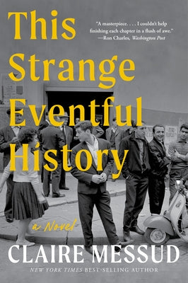 Paperback of "This Strange Eventful History" by W. W. Norton & Company, showing the book cover with title and author details.