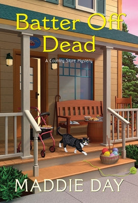 Mass market paperback book "Batter Off Dead" by Kensington Publishing Corporation, showing the cover with dark and mysterious artwork.