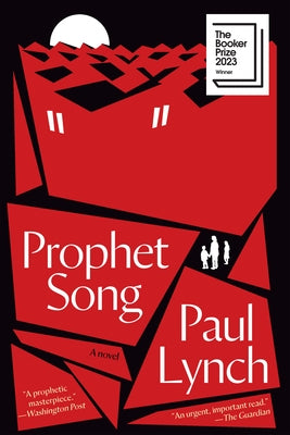 Paperback of Prophet Song novel by Grove Press, showcasing the book's cover with abstract artwork and title text.