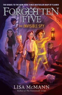 Paperback of The Invisible Spy from The Forgotten Five series by Penguin Young Readers Group, featuring colorful cover art.
