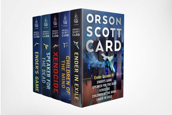 The Ender Saga #1: Ender's Game, Speaker for the Dead, Xenocide, Children of the Mind, Ender in Exile Boxed Set Tor Books