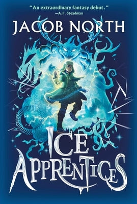 Paperback of Ice Apprentices by Simon & Schuster Books for Young Readers, showing the front cover with icy blue design and title text.