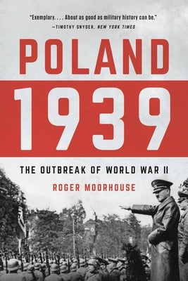 Paperback book titled "Poland 1939: The Outbreak of World War II" by Basic Books, with cover featuring historical imagery.