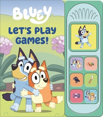 Bluey: Let's Play Games! Sound Book [With Battery] Board Book Pi Kids