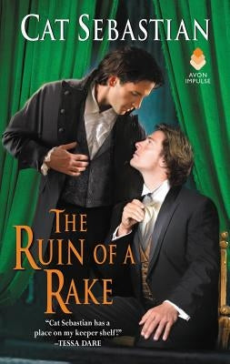 Cover of "The Ruin of a Rake" mass market paperback by Avon Books featuring a vintage-style illustrated scene.