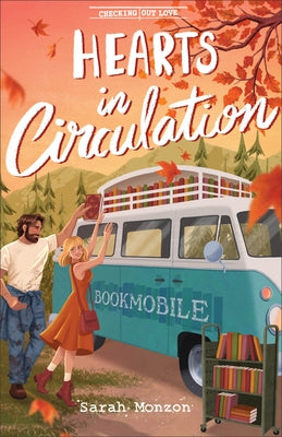 Paperback book titled "Hearts in Circulation" by Bethany House Publishers, featuring a cover with heart illustrations.