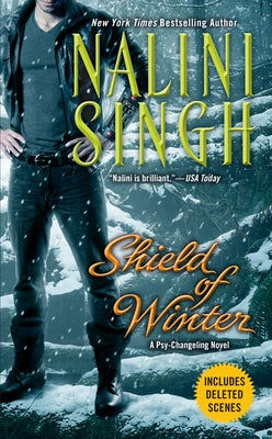Mass market paperbound Shield of Winter book by Berkley Books, featuring a winter-themed cover illustration.