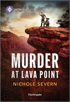 Mass market paperback of Murder at Lava Point by Harlequin Intrigue, featuring a mysterious cover scene with a dark, suspenseful atmosphere.
