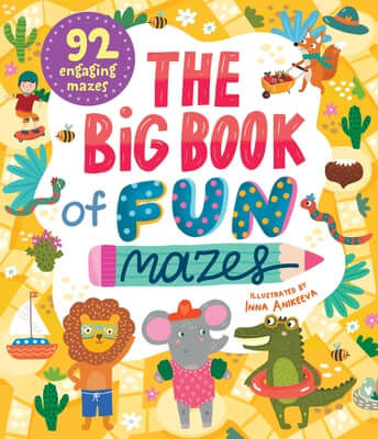 The Big Book of Fun Mazes Paperback Clever Publishing
