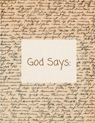 God Says Journal-(Large) by Fointno, Kayla J.