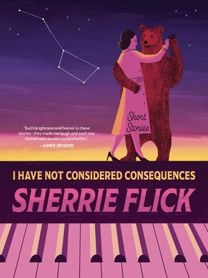 Paperback of "I Have Not Considered Consequences" short stories by Autumn House Press, featuring a book cover with artistic design.