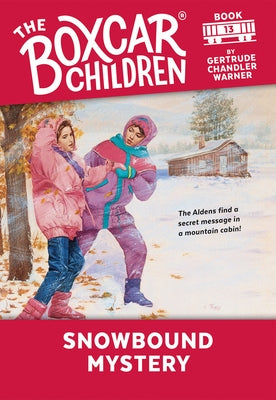 Paperback of Snowbound Mystery by Random House Books for Young Readers, featuring a snowy winter scene on the cover.
