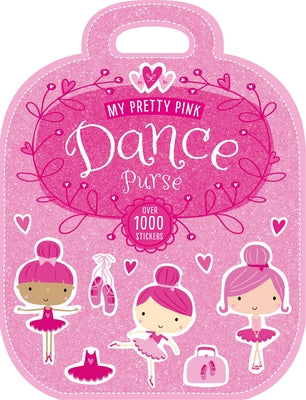 Pink paperback dance purse storybook titled My Pretty Pink Dance Purse by Make Believe Ideas, featuring colorful illustrations.
