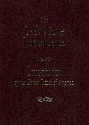 Paperback of The Declaration of Independence and the Constitution of the United States by Cato Institute, showing the front cover.