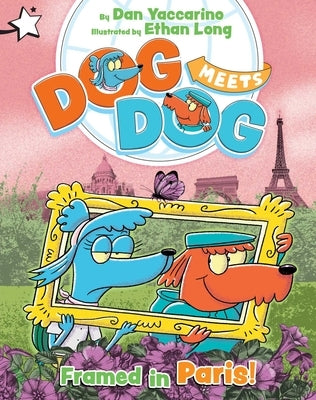 Paperback "Framed in Paris! A Star Chapter Book" by Simon Spotlight, featuring a colorful cover with Paris-themed illustrations.