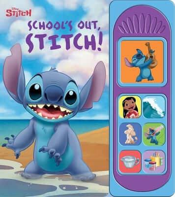 Disney Stitch: School's Out, Stitch! [With Battery] Board Book Pi Kids