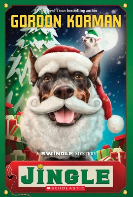 Paperback of Jingle (Swindle #8) by Scholastic Inc., featuring colorful cover art with images of the main characters.
